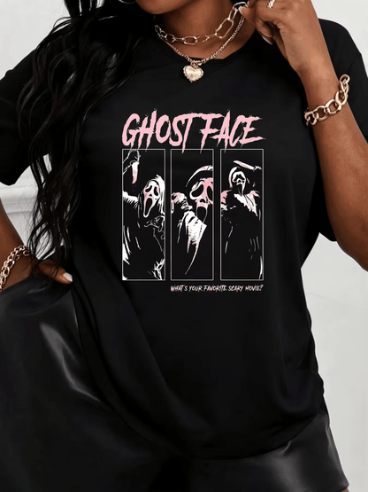 Ghost Face Movie Icons Women's T-Shirt Ghost Face Movie Icons Festival Party Gifts