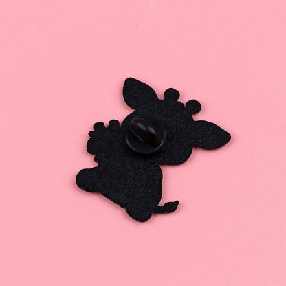 Giraffe Brooch, Unisex Enamel Lapel Pin, Unique Accessory For Bags, Clothes, All Seasons Gifts For Mother, Father, Graduation, And Teacher