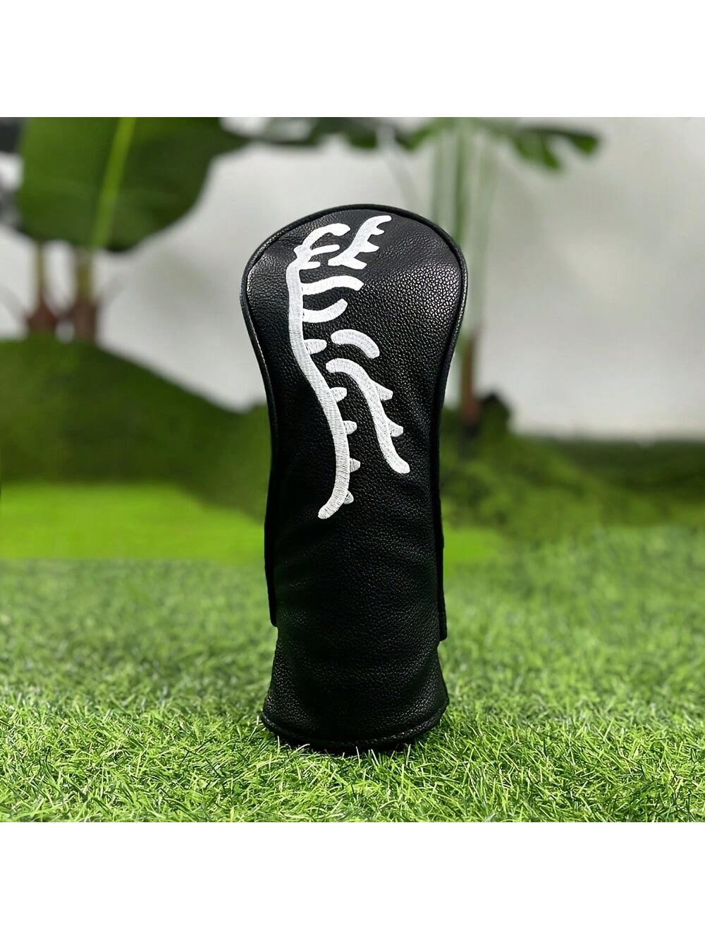 Golf Club Cover, Club Head Cover, Wooden Club Cover, Half Circle Straight Bar, Straight Line Push Rod Cover, Club Protection Cover, Iron Club Cover
