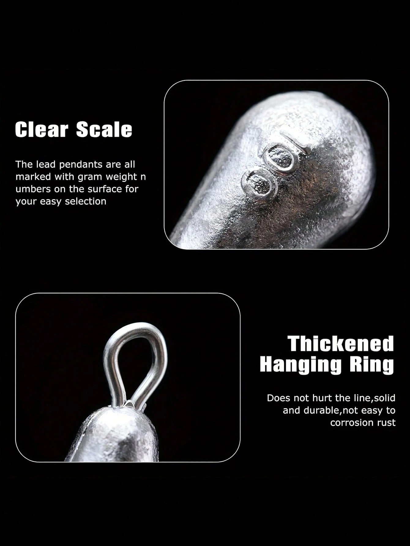 Goture 5/10/15/20/30pcs Fishing Weights Sinkers Willow Leaf/Drop Shot/Bullet Weights With Swivel Ideal Fishing Sinkers And Weights,Lead Weights For Accurate Casting And Versatile Angling
