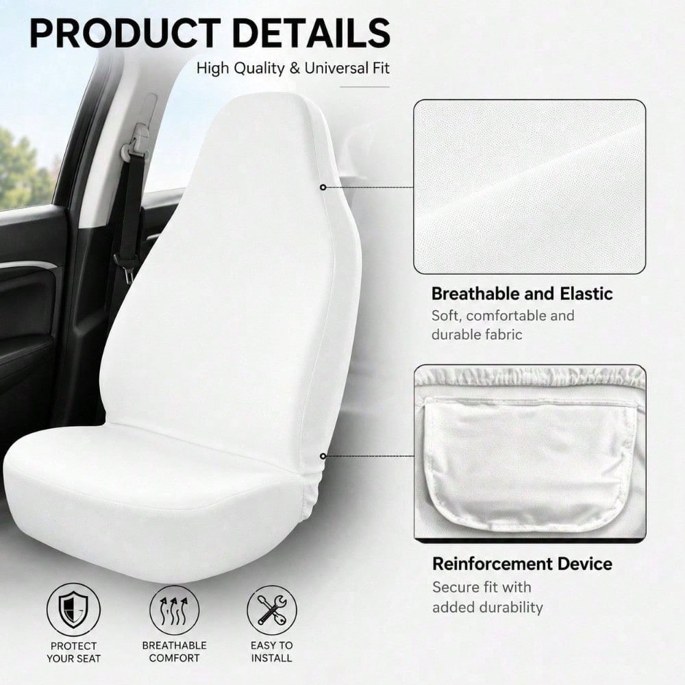 Green Boho Patchwork Car Seat Covers 1PC/2Pcs Double-Sided Brushed Milk Silk Quilted Floral Black Beige Auto Protection