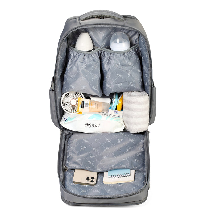 Grey Premium Diaper Bag