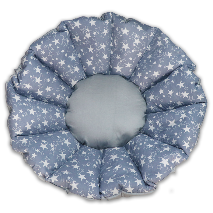 Grey Star Baby Play Mat Cum Storage Bag