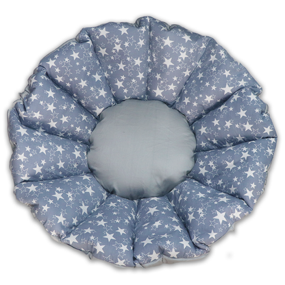 Grey Star Baby Play Mat Cum Storage Bag
