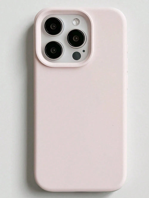 Grooved Button High-Quality Liquid Silicone Mobile Phone Case Compatible With IPhone 17 16 15 14 13 12 11 Pro Max Soft Waxy Eraser Feel Skin Friendly