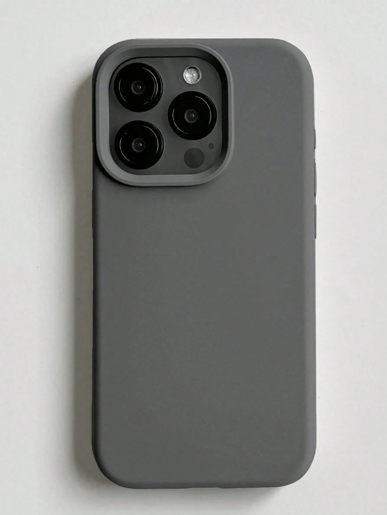 Grooved Button High-Quality Liquid Silicone Mobile Phone Case Compatible With IPhone 17 16 15 14 13 12 11 Pro Max Soft Waxy Eraser Feel Skin Friendly
