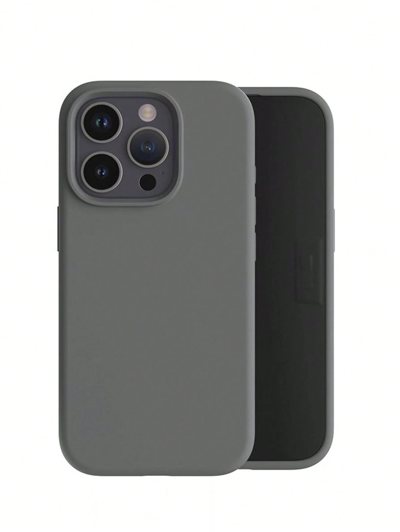 Grooved Button High-Quality Liquid Silicone Mobile Phone Case Compatible With IPhone 17 16 15 14 13 12 11 Pro Max Soft Waxy Eraser Feel Skin Friendly