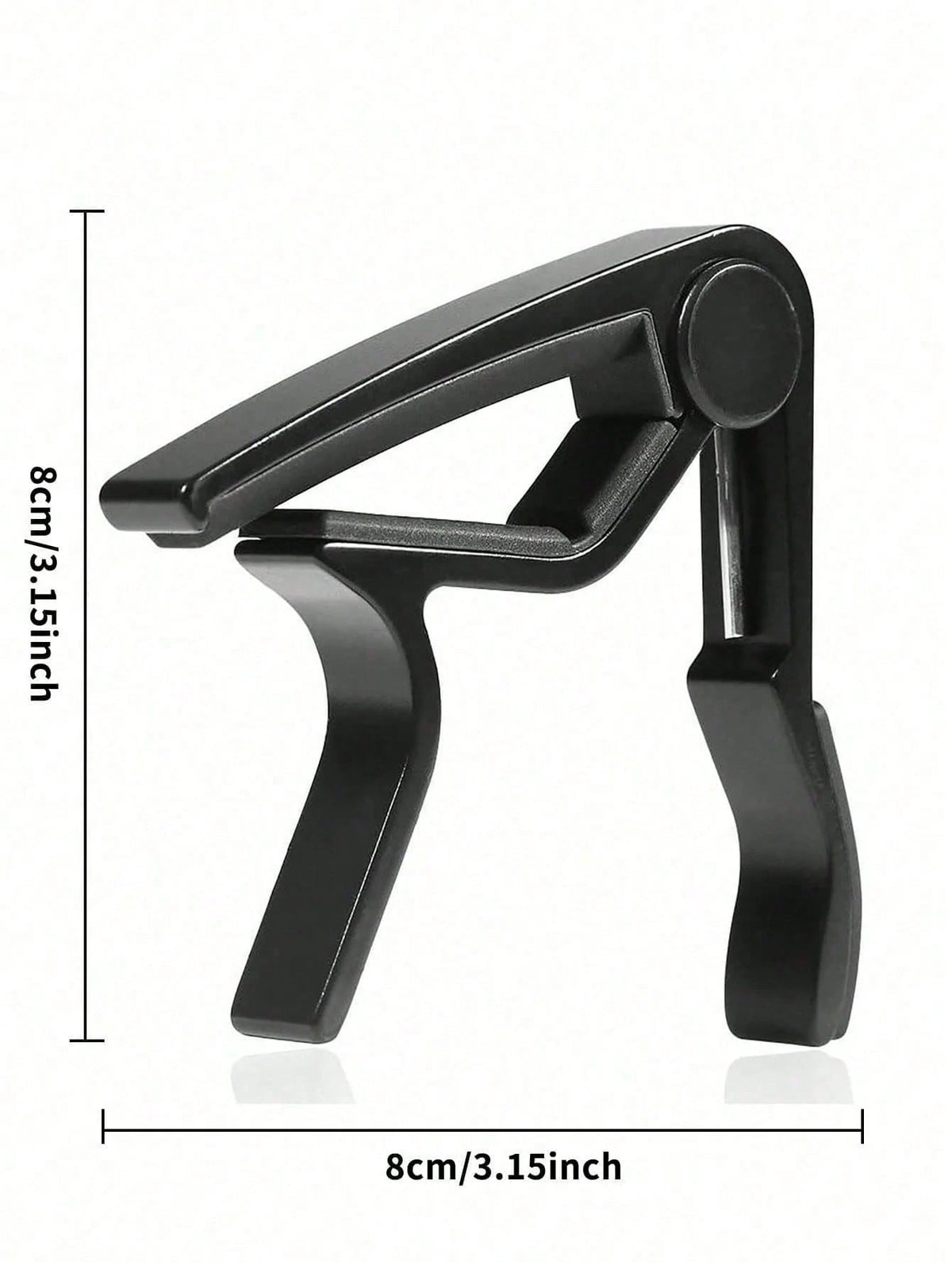Guitar Capo For Acoustic & Electric Guitars- Professional Adjustable Spring-Loaded Clamp For Guitarists & Musicians- Perfect For Live Performances, Studio Recording & Practice- Includes Bonus 5-Pie