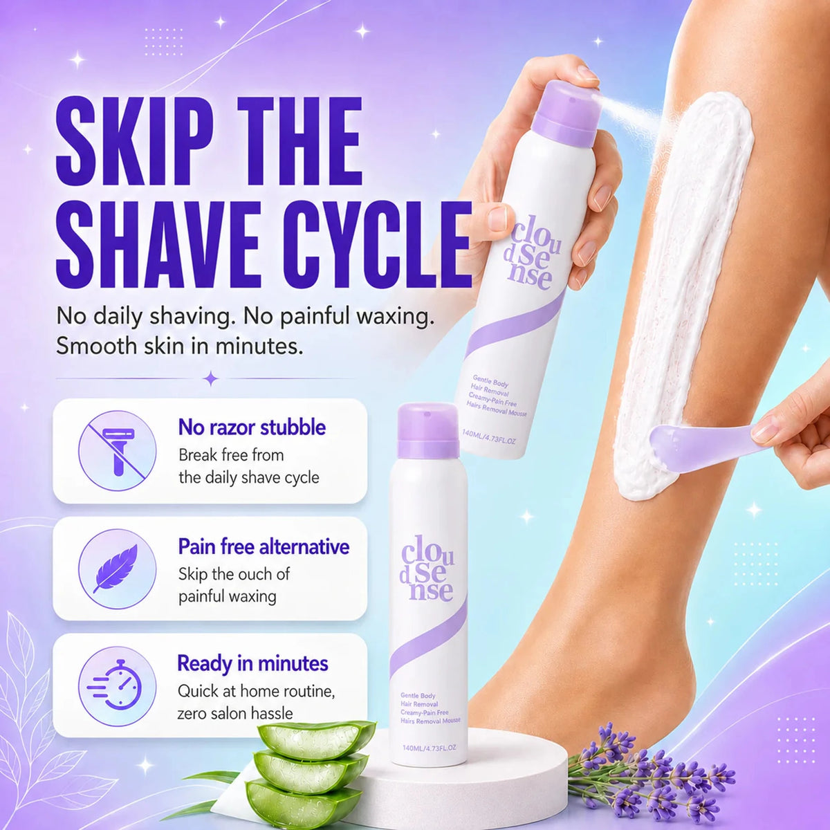 Hair Removal Kit (Hair Removal Spray+Hair Removal Cream+Scraper*1)- Waxing Kit- Body Hair Removal Kit- Permanent Depilatory Cream- Men Women Unisex, Practical Personal Care Home Daily Use & Holida