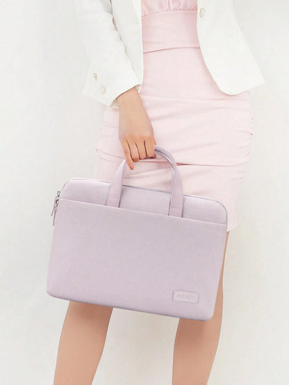 Handheld Laptop Bag For Girls, Suitable For 13.3", 14" And 15.6" Laptops, Casual & Business Style, Good Looking, Fits A4 Documents, Laptop Case