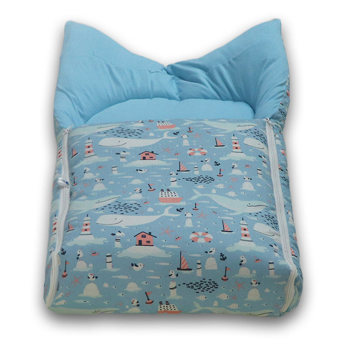 Happy Dolphins Baby Sleeping Bag N Carrier