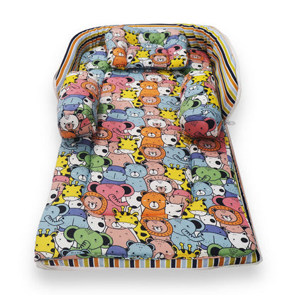 Happy Zoo 5 Pc Bed in a Bag Set for Infants
