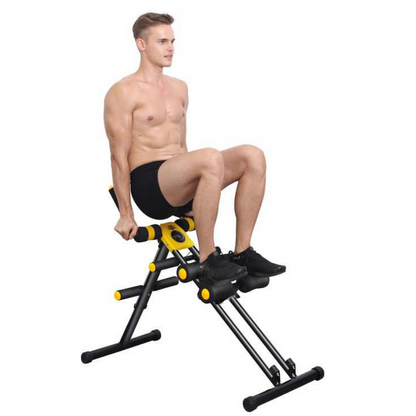 Heavy Duty Core Strengthening Home Ab Workout Crunch Exerciser Machine