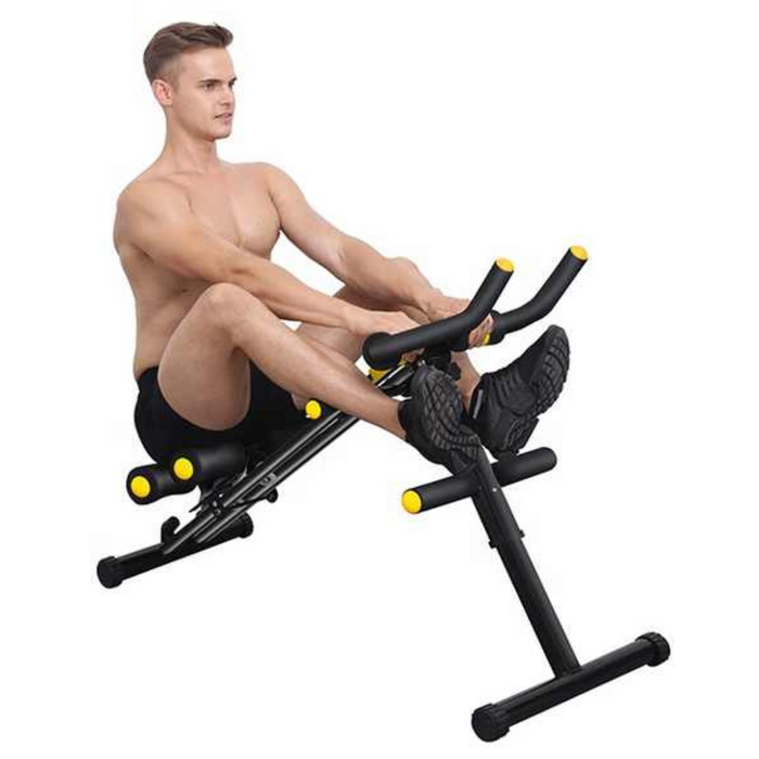 Heavy Duty Core Strengthening Home Ab Workout Crunch Exerciser Machine