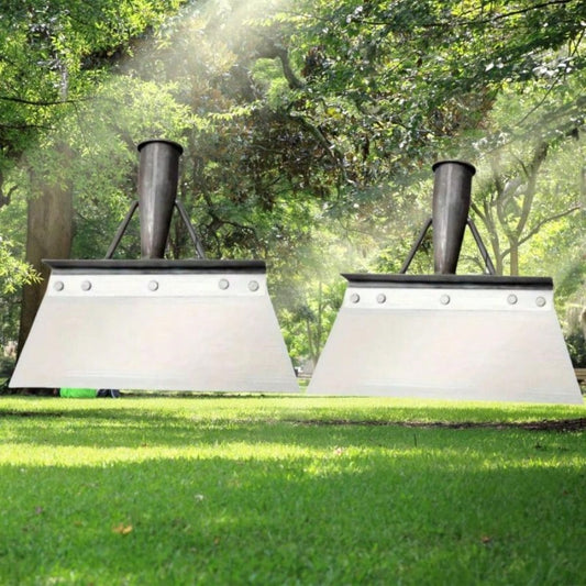 Heavy-Duty Stainless Steel Shovel Multi-Functional Garden Cleaning Tool With Ergonomic Design For Moss Weeds And Snow Handle-Free Gardening Shovel Manganese Steel Trenching Spade Steel Snow Shovel