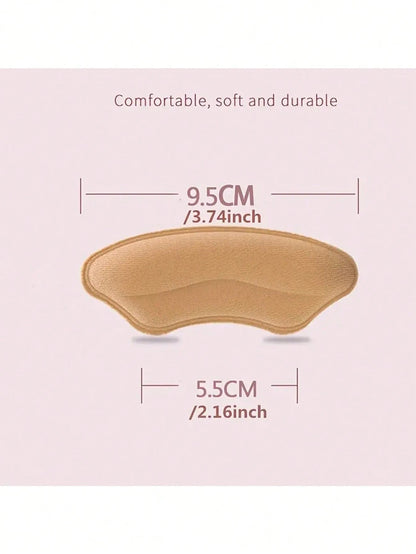 Heel Pads For Shoes Too Big, Self-Adhesive Heel Inserts To Improve Shoe Fit And Comfort