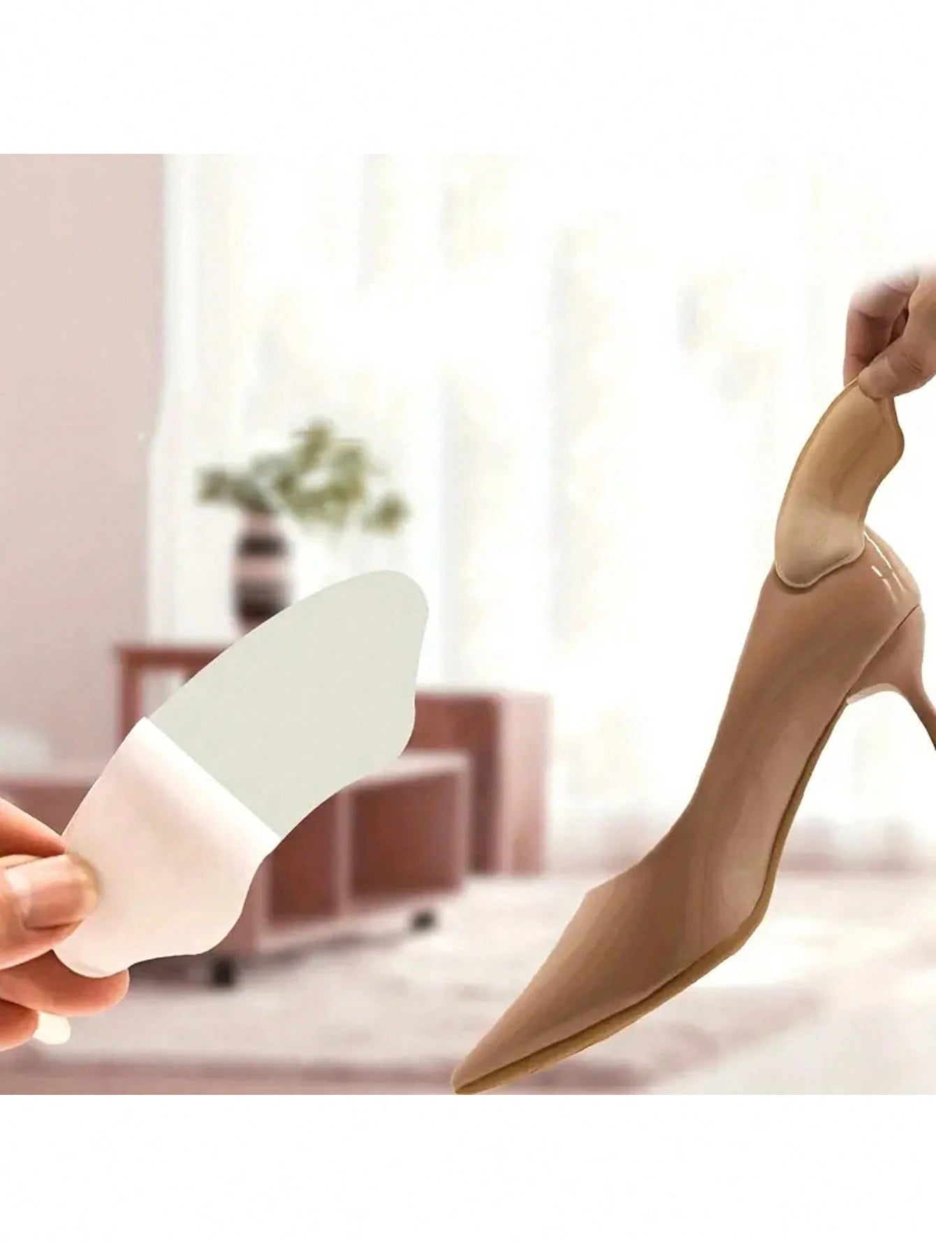 Heel Pads For Shoes Too Big, Self-Adhesive Heel Inserts To Improve Shoe Fit And Comfort