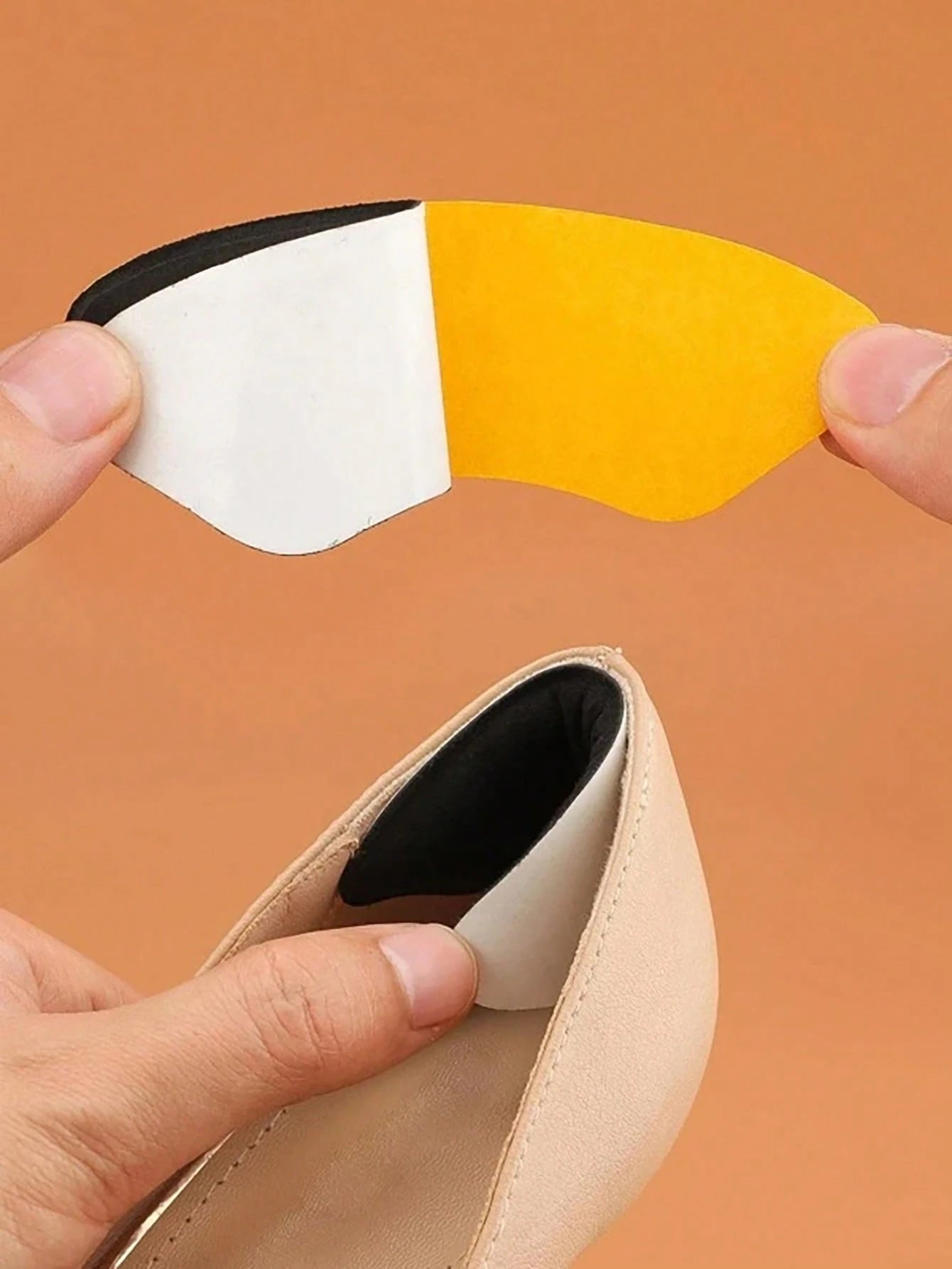 Heel Pads For Shoes Too Big, Self-Adhesive Heel Inserts To Improve Shoe Fit And Comfort