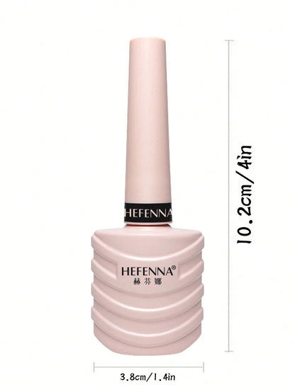 HEFENNA 1pc 3D Water Drop Gel Nail Polish, New Summer Style, Transparent Water Drop Beads, Fashionable Nail Art