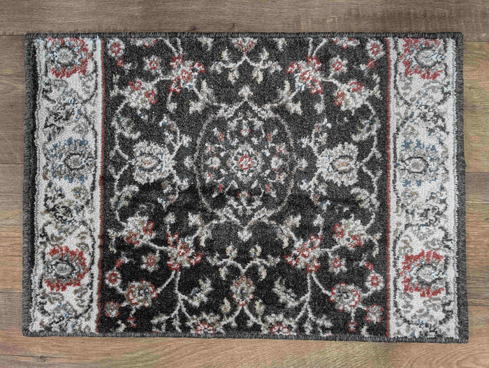 Central Oriental Stair Runners Heirloom Brown Stair Runner 6112ANW 26in and 33in with Rugs