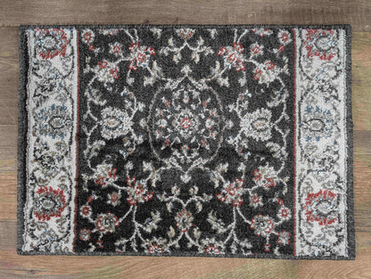 Central Oriental Stair Runners Heirloom Brown Stair Runner 6112ANW 26in and 33in with Rugs