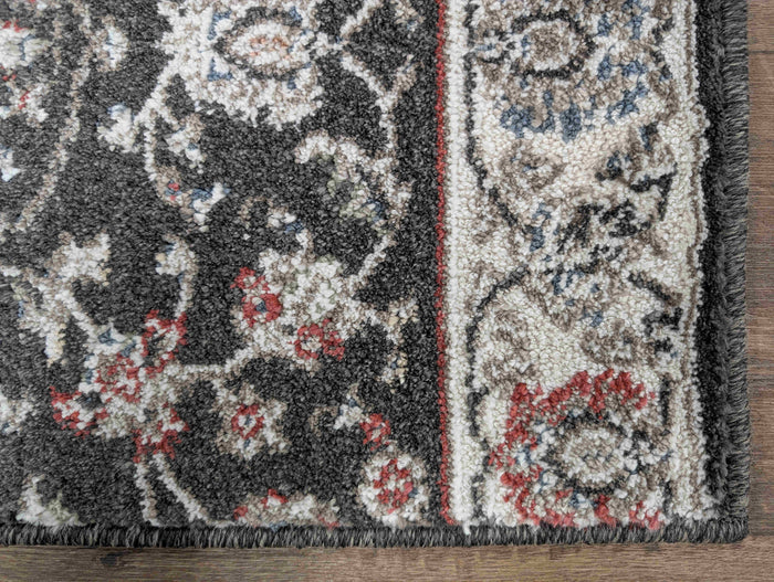 Central Oriental Stair Runners Heirloom Brown Stair Runner 6112ANW 26in and 33in with Rugs