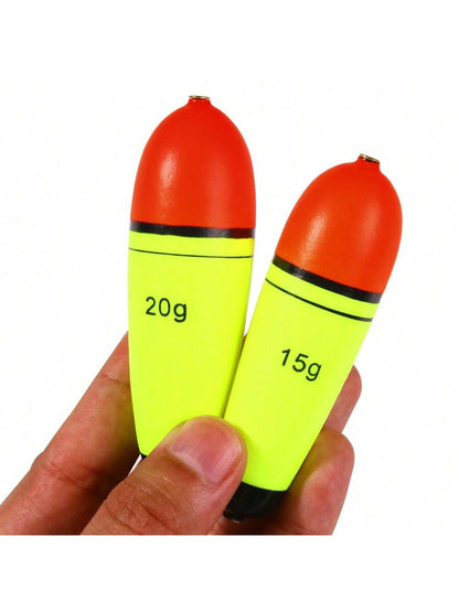 HENGJIA 3pcs 10g-120g EVA Fishing Float Foam Plastic Bobber Sea Rock Fishing Striking Floats