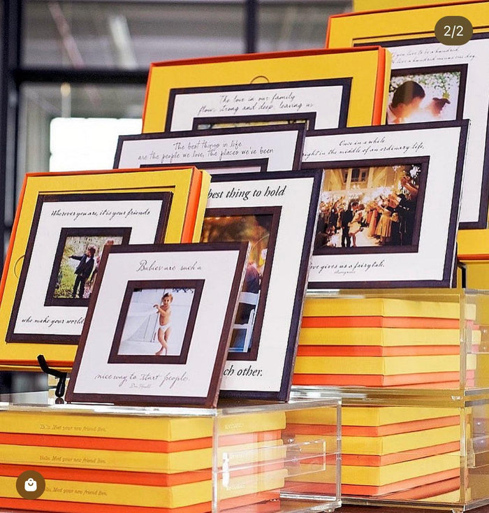 Here's To Nights We'll Never Remember Copper & Glass Photo Frame - Ben's Garden