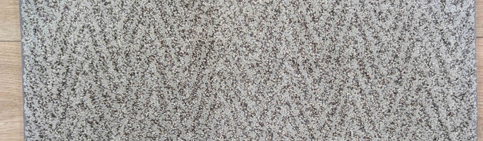 Anderson Tuftex Custom Stair Runner Herringbone Stair Runner ZZ258-572 Mindful Grey Stair Treads