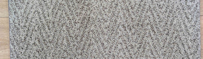 Anderson Tuftex Custom Stair Runner Herringbone Stair Runner ZZ258-572 Mindful Grey Stair Treads