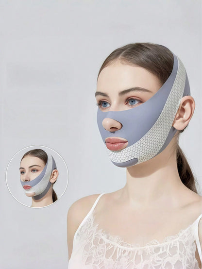 High Elasticity New Breathable Ice Silk Cooling Face Tool| Pressure-Free Breathable No-Mark, Comfortable Wear, Adjustable Size, High Elasticity Fit To Face. Graduation Birthday Party Gift, Unisex. Th