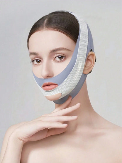 High Elasticity New Breathable Ice Silk Cooling Face Tool| Pressure-Free Breathable No-Mark, Comfortable Wear, Adjustable Size, High Elasticity Fit To Face. Graduation Birthday Party Gift, Unisex. Th