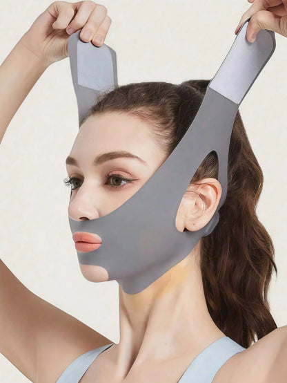High Elasticity New Breathable Ice Silk Cooling Face Tool| Pressure-Free Breathable No-Mark, Comfortable Wear, Adjustable Size, High Elasticity Fit To Face. Graduation Birthday Party Gift, Unisex. Th