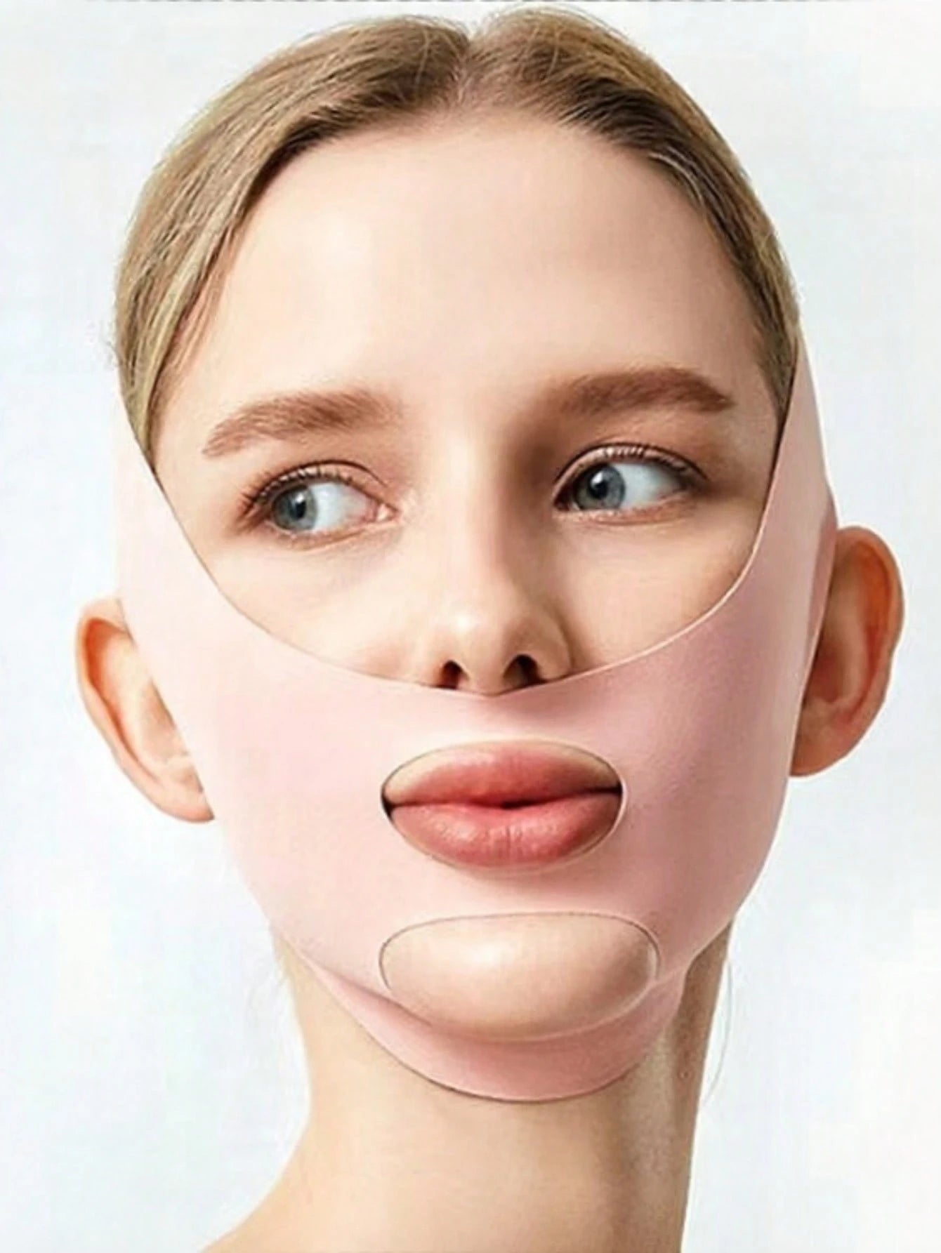 High Elasticity New Breathable Ice Silk Cooling Face Tool| Pressure-Free Breathable No-Mark, Comfortable Wear, Adjustable Size, High Elasticity Fit To Face. Graduation Birthday Party Gift, Unisex. Th