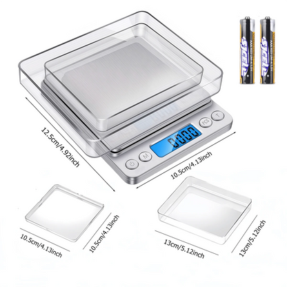 High-Precision Kitchen Scale, Mini Electronic Scale, Food Scale, Suitable For Home Use, Food Baking, Jewelry Weighing
