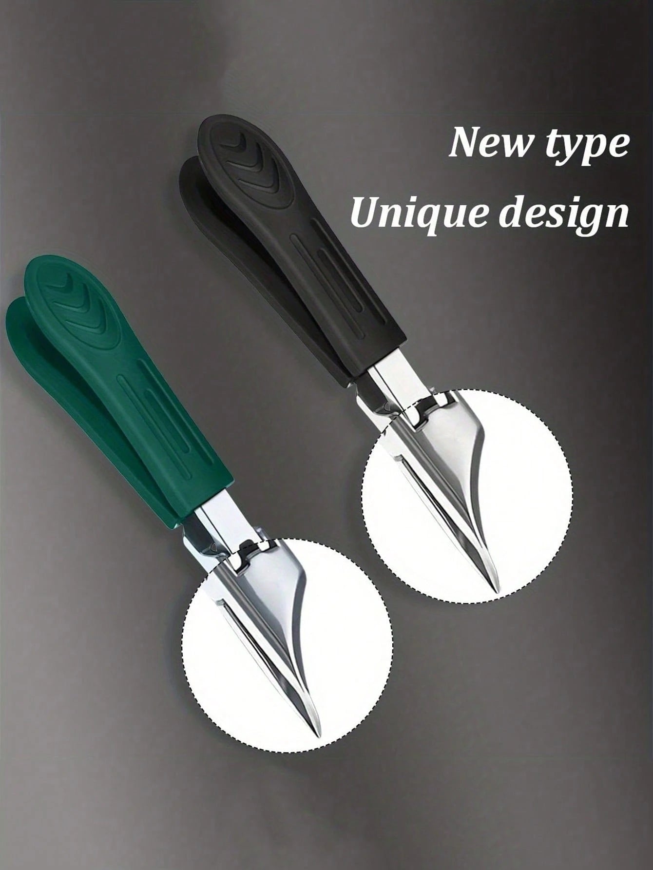 High Precision Nail Clipper For Thick Ingrown Nails, Made Of Premium Stainless Steel With Soft Handle And 25-Degree Ultra-Sharp Blade, Anti-Splatter Design For Elderly