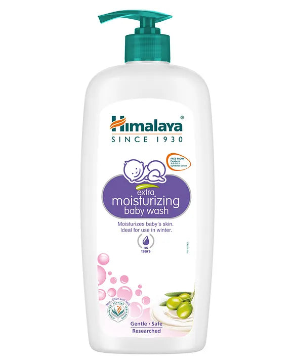 Himalaya Babycare Extra Moisturizing Baby Wash -  600 ml