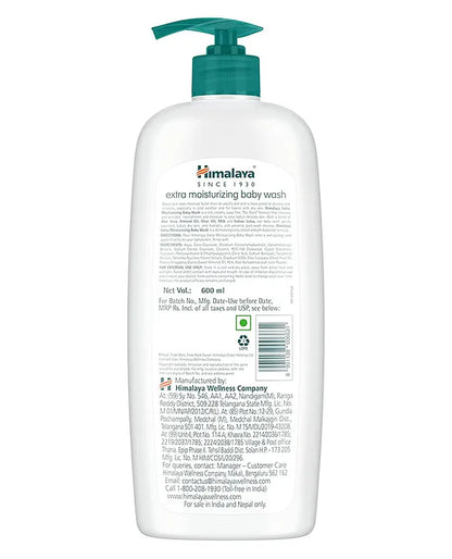 Himalaya Babycare Extra Moisturizing Baby Wash -  600 ml