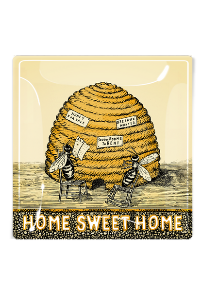 Hive & Hearth Golden Beehive Apiary Decoupage Tray - Ben's Garden