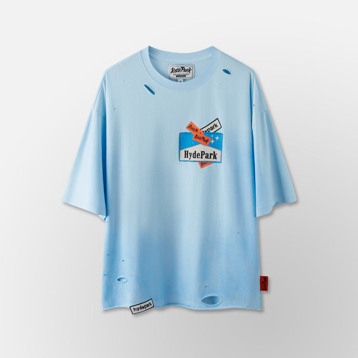 HYDEPARK Ciggy Cig Tee - Blue