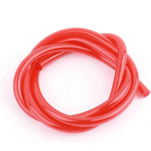 ID 5mmx OD 8mm Motorcycle Fuel Line Hose, Flexible Fuel Hose With Anti- Aging PVC Fuels Gas Transportation, Professional Gas Line Hoses Motorcycle Petrol System Red
