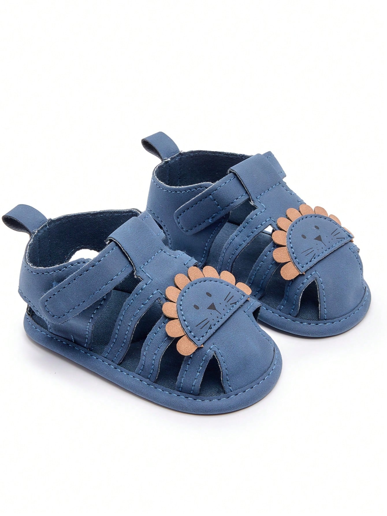 Infant/Toddler Boys' Casual Sandals, Soft Bottom Non-Slip Crib Shoes, 0-6 Months/6-12 Months, Spring/Summer/Autumn