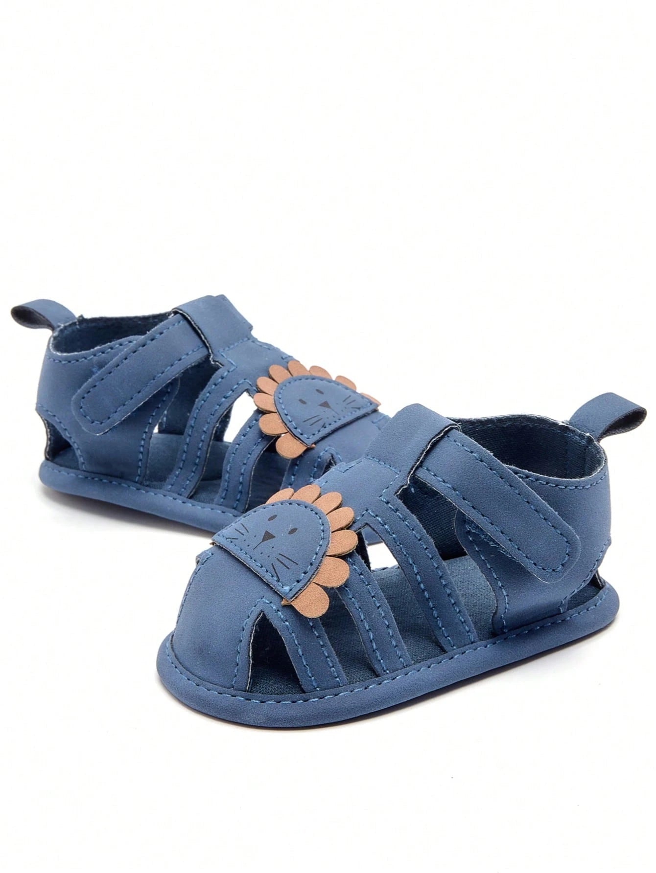 Infant/Toddler Boys' Casual Sandals, Soft Bottom Non-Slip Crib Shoes, 0-6 Months/6-12 Months, Spring/Summer/Autumn