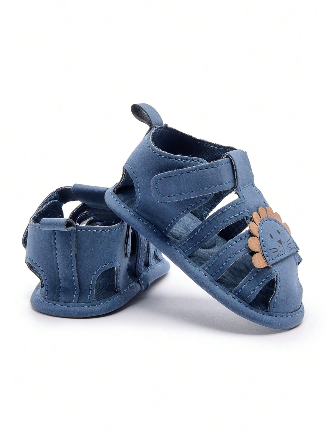 Infant/Toddler Boys' Casual Sandals, Soft Bottom Non-Slip Crib Shoes, 0-6 Months/6-12 Months, Spring/Summer/Autumn