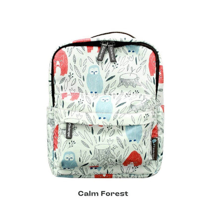 Calm Forest Owls and Bears