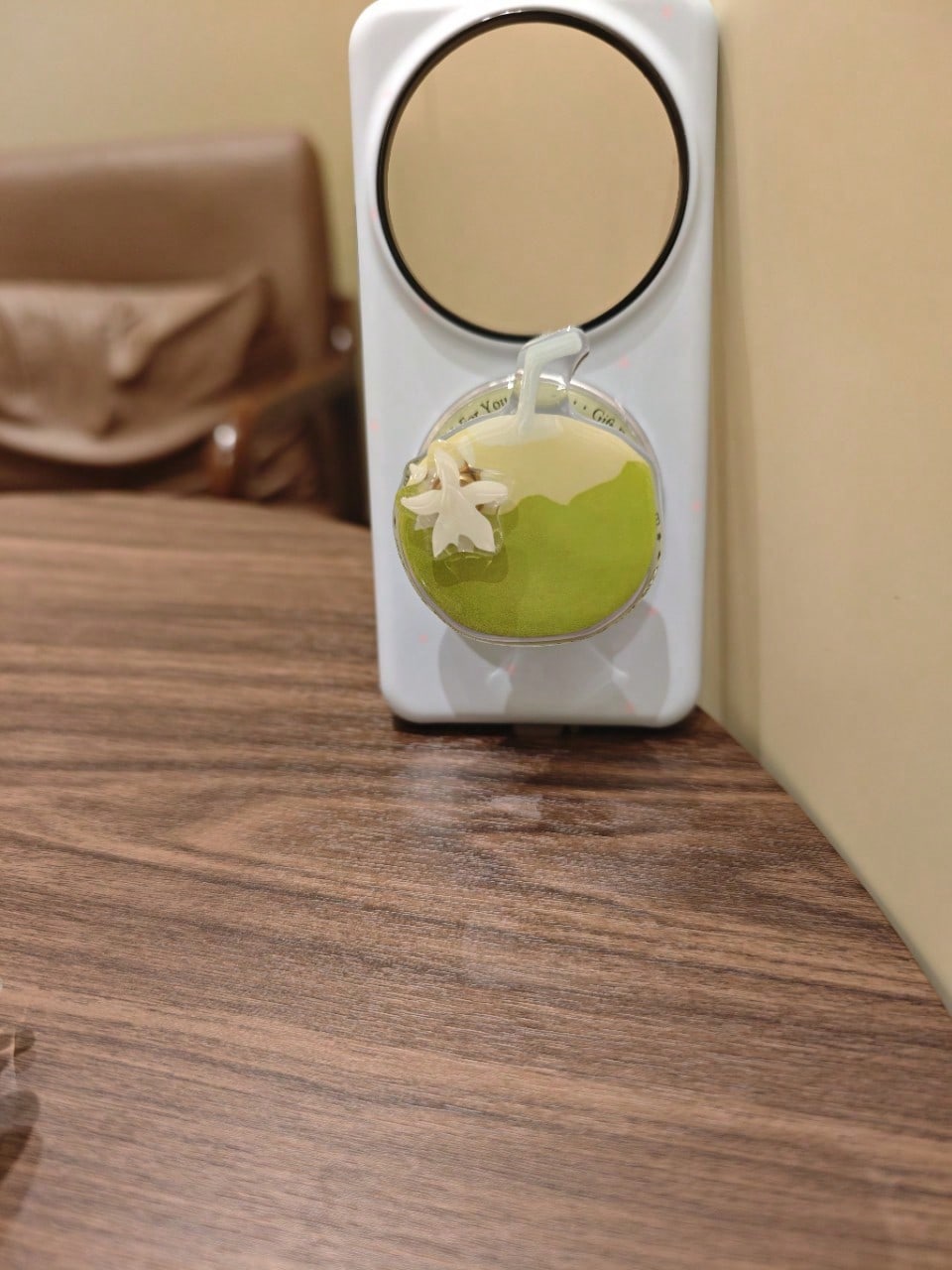 Ins Summer Rotating Apple Fruit MagSafe Magnetic Phone Stand With Telescopic Airbag Holder