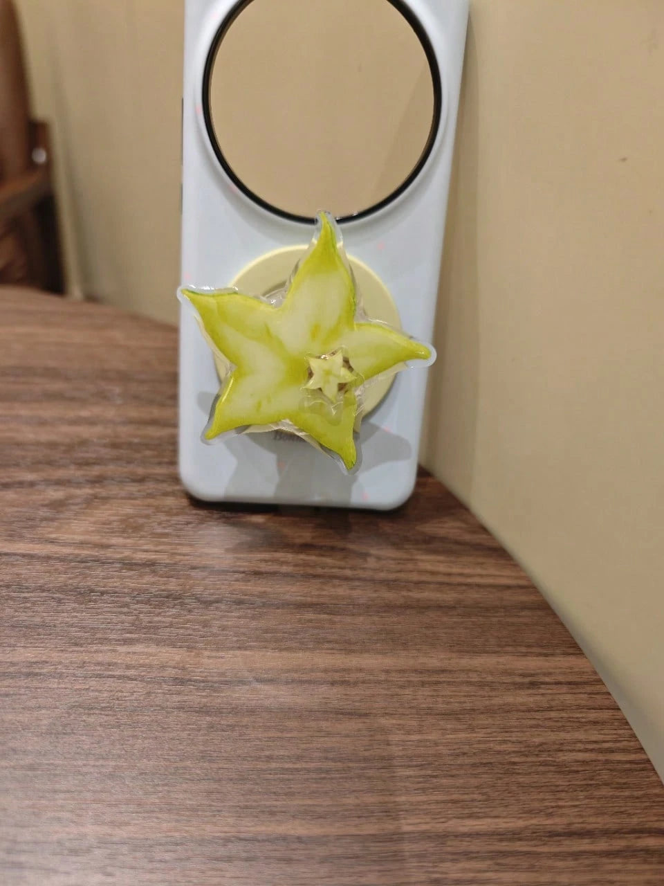 Ins Summer Rotating Apple Fruit MagSafe Magnetic Phone Stand With Telescopic Airbag Holder