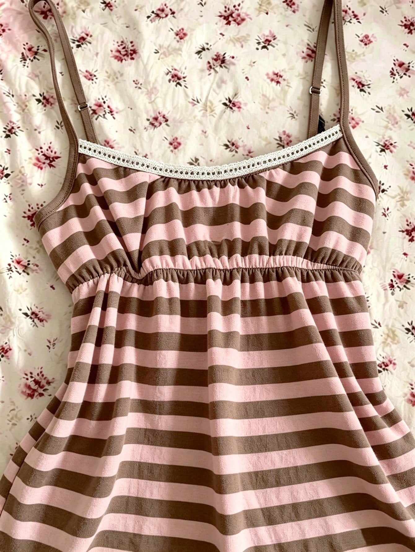 IslaSuriya Summer Casual Retro Y2K Striped Women Camisole