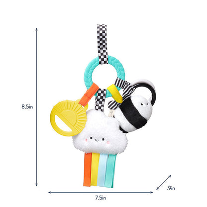 Itzy Ritzy Bitzy Busy Ring Teething Activity Toy