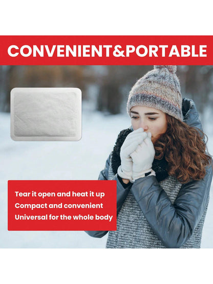 JAYSUING 20pcs Disposable Hand And Foot Warmers- Heat Lasting Up To 10 Hours, Ultra Long Lasting- Easy Use, Suitable For Body, Hands And Feet- Odorless Hand Warmers For Warm Gift